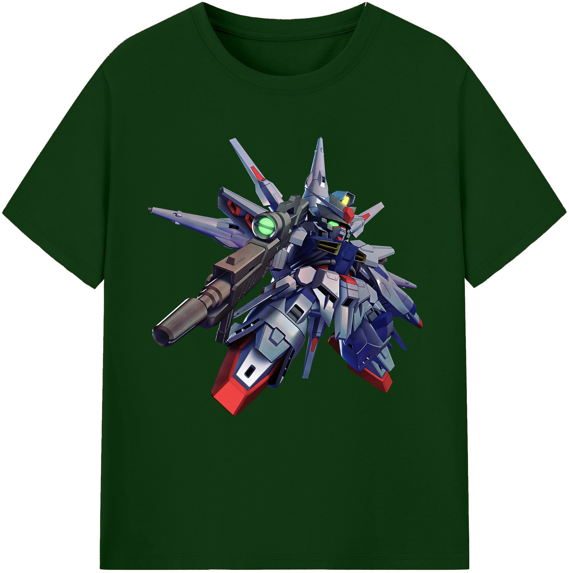（画像用） 機動戦士ガンダム Mobile Suit Gundam 綿100％半袖Tシャツ（フロントプリント）